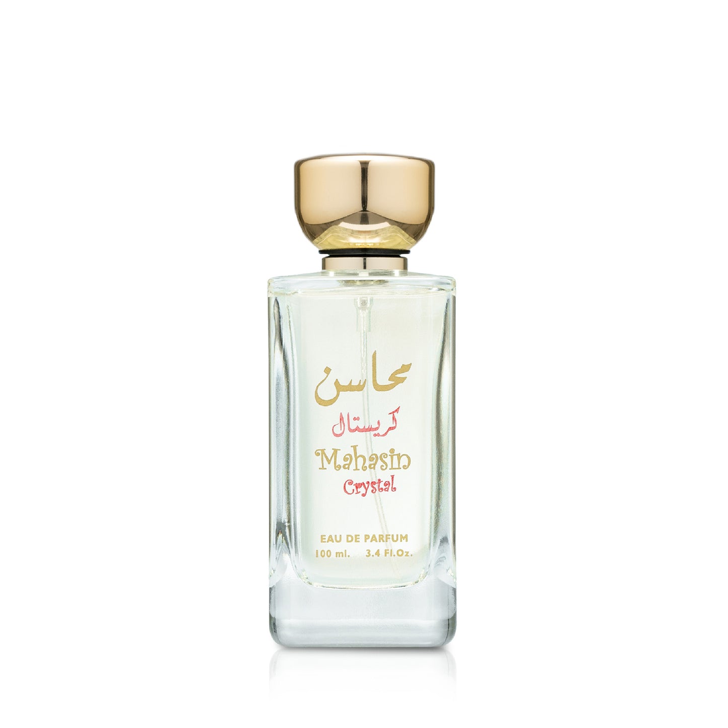 Lattafa Mahasin Crystal 100ml Long Lasting Saffron and Bergamot Perfume