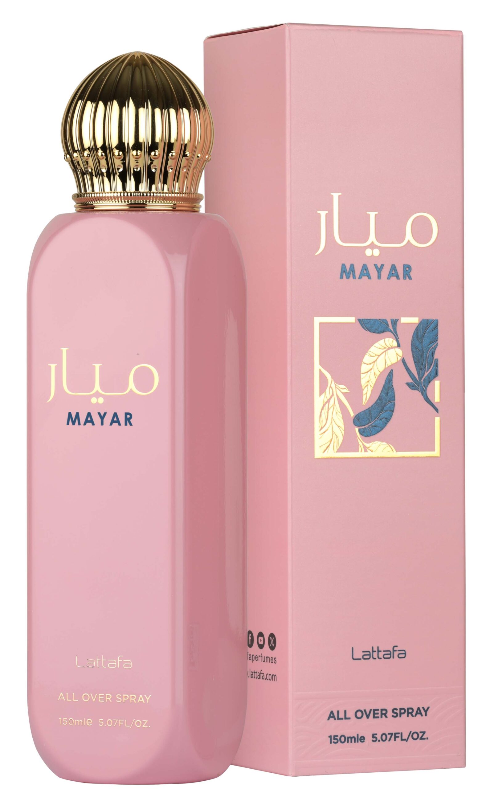 Lattafa Mayar All Over Body Spray 150ml Fruity Floral Fragrance