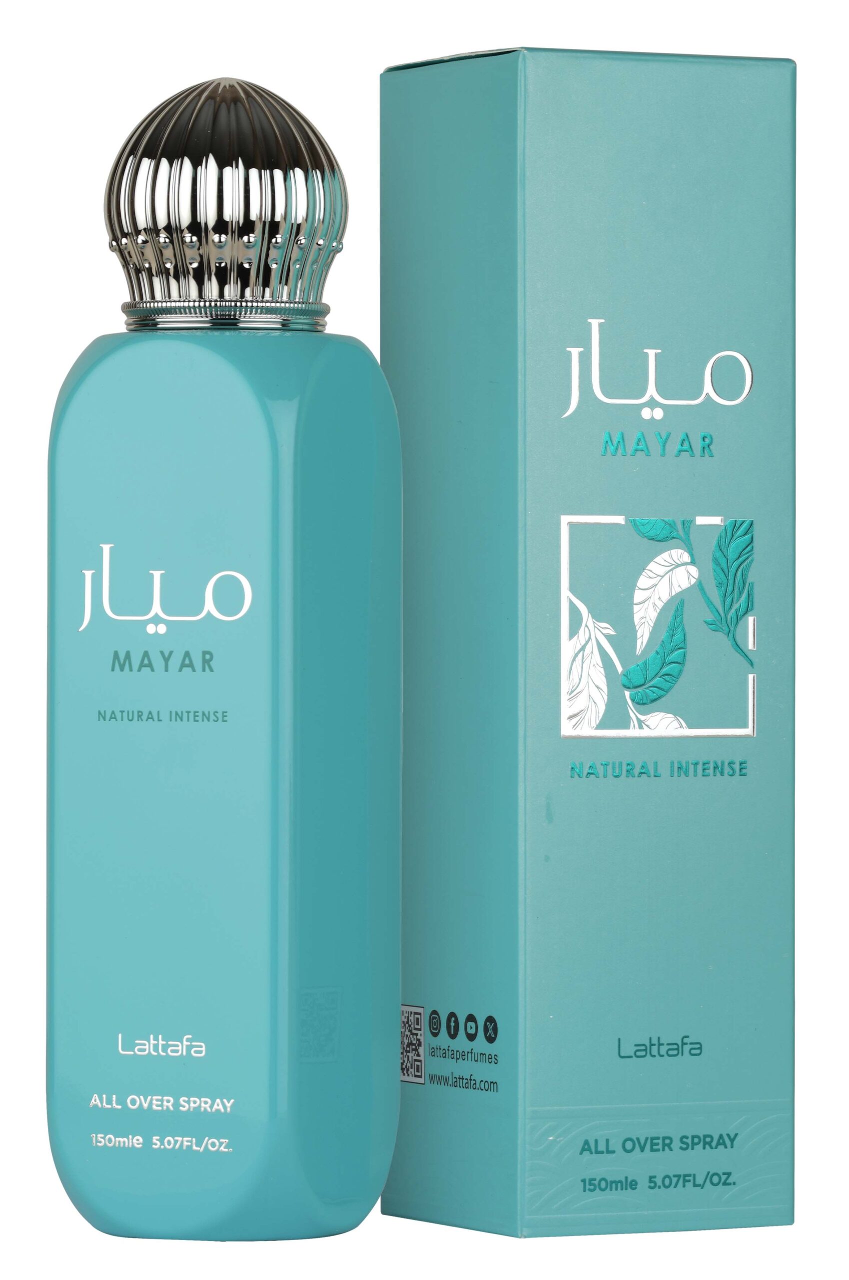 Lattafa Mayar Natural Intense 150ml Refreshing Tropical All Over Spray