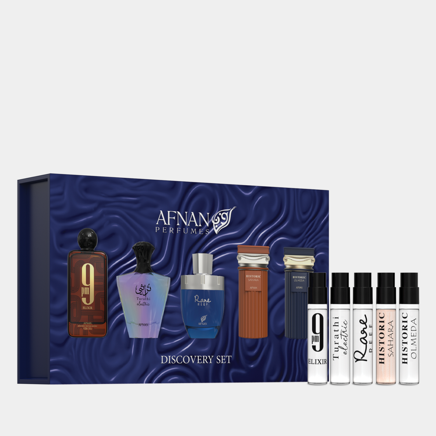 Afnan Men's Series Discovery Kit Premium 5-Piece Fragrance Sample Set