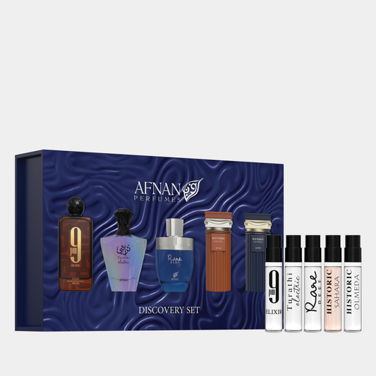 Afnan Men's Series Discovery Kit Premium 5-Piece Fragrance Sample Set