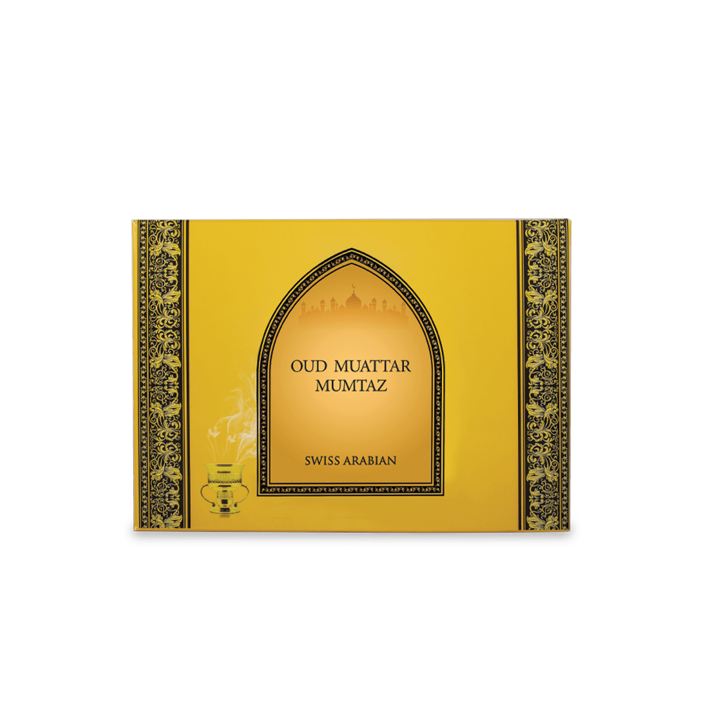 Swiss Arabian Oud Muattar Mumtaz Luxury Incense 500g Floral Bakhoor