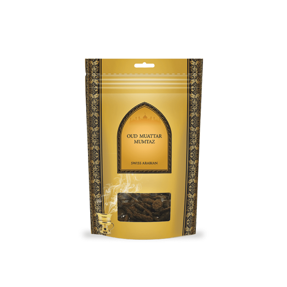 Swiss Arabian Oud Muattar Mumtaz Premium Floral Bakhoor Incense 250g