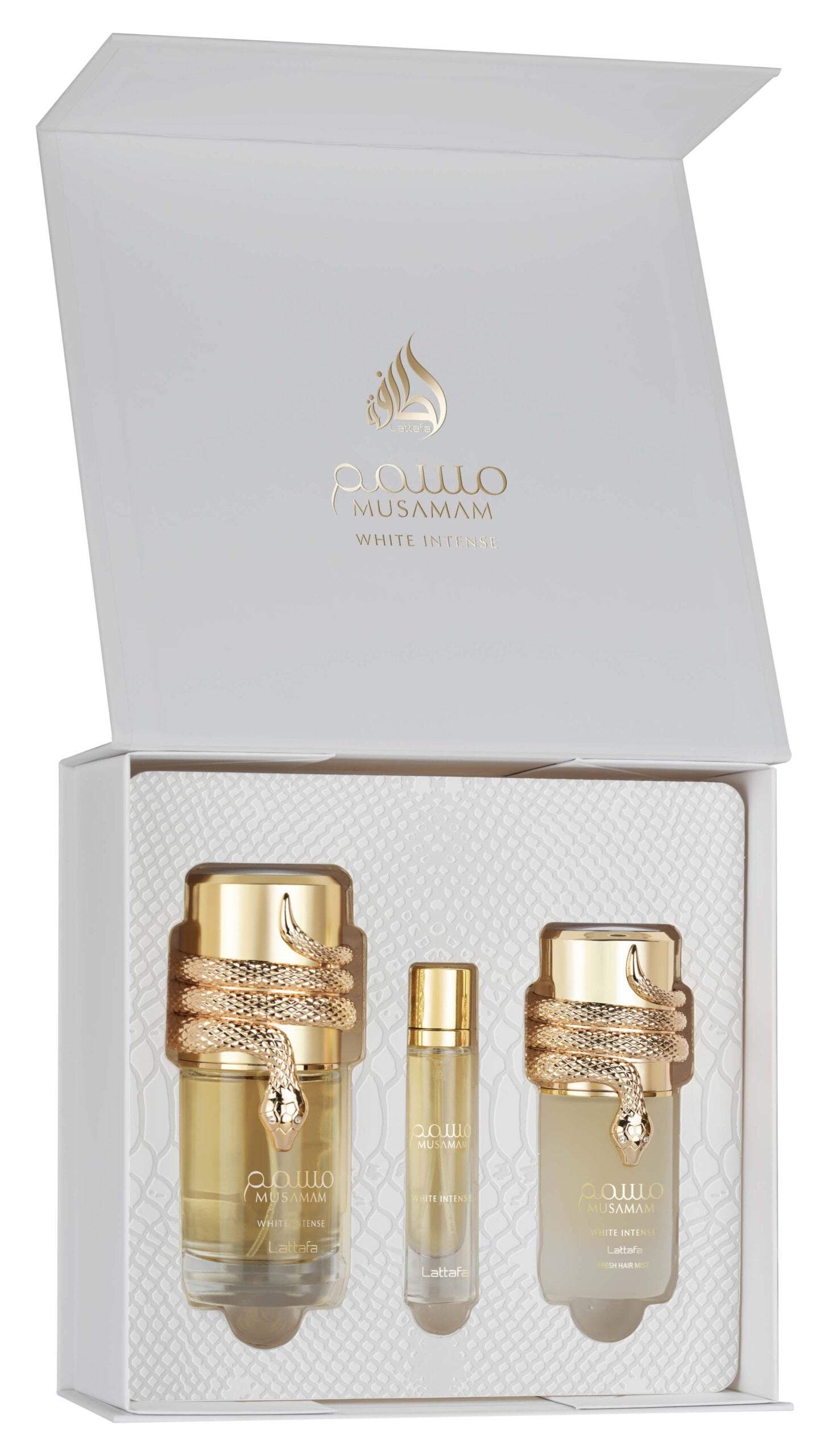 Lattafa Musamam White Intense Luxury Fragrance Gift Set 3-Piece