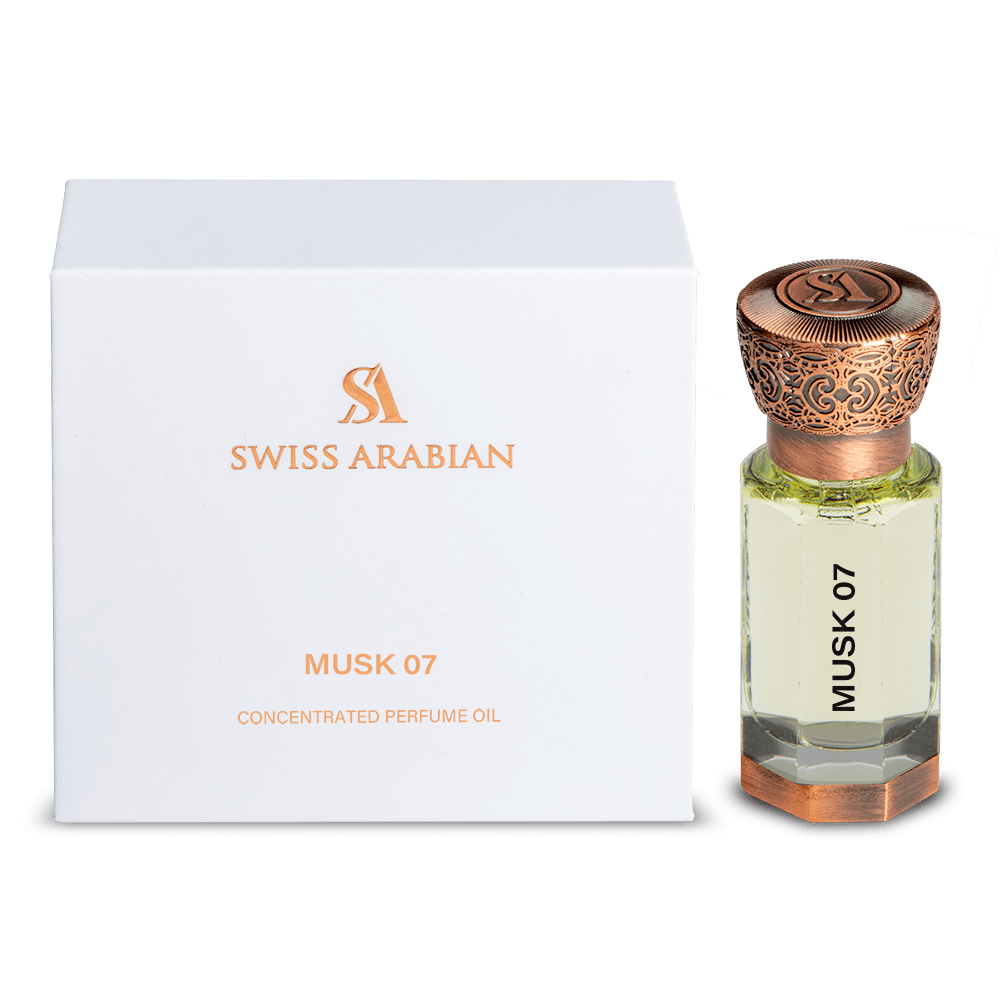 Swiss Arabian Musk 07 Concentrated Perfume Oil With Pomegranate And Rose