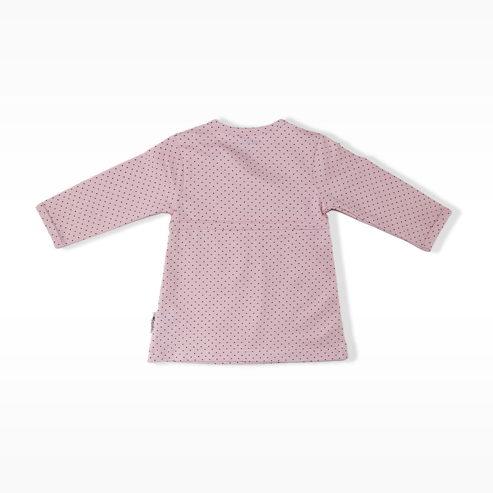 Noppies Baby Light Rose Long Sleeve Wrap Front Patterned Top