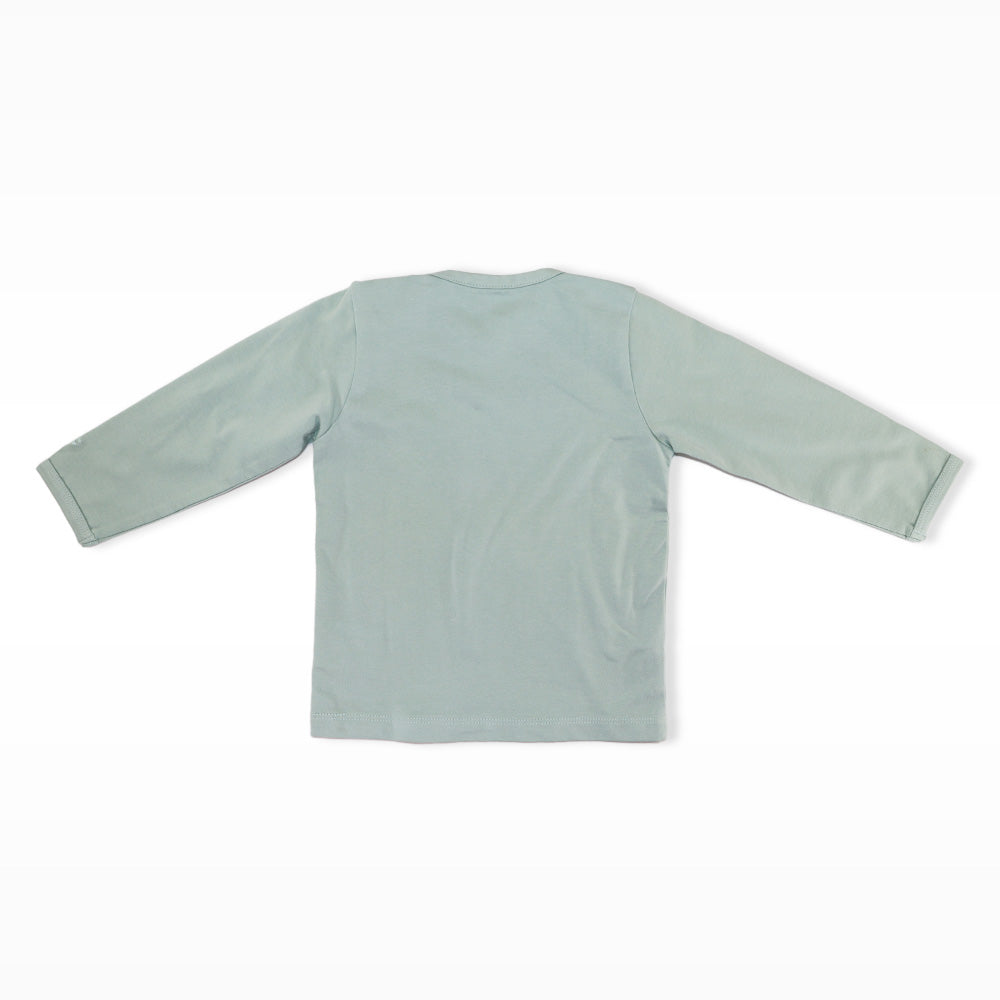 Noppies Baby Grey and Mint Soft Cotton Comfortable Infant Trousers