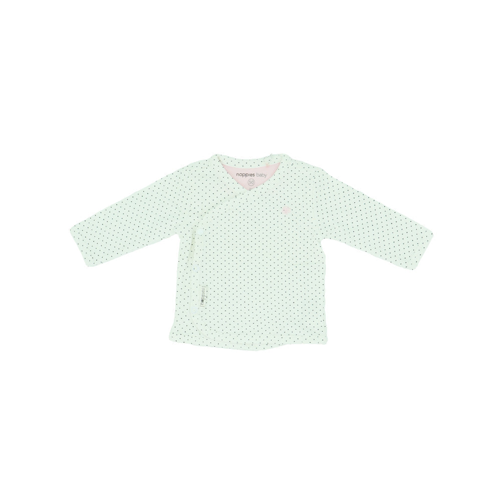 Soft White Noppies Baby Premature Newborn Organic Cotton Bodysuit
