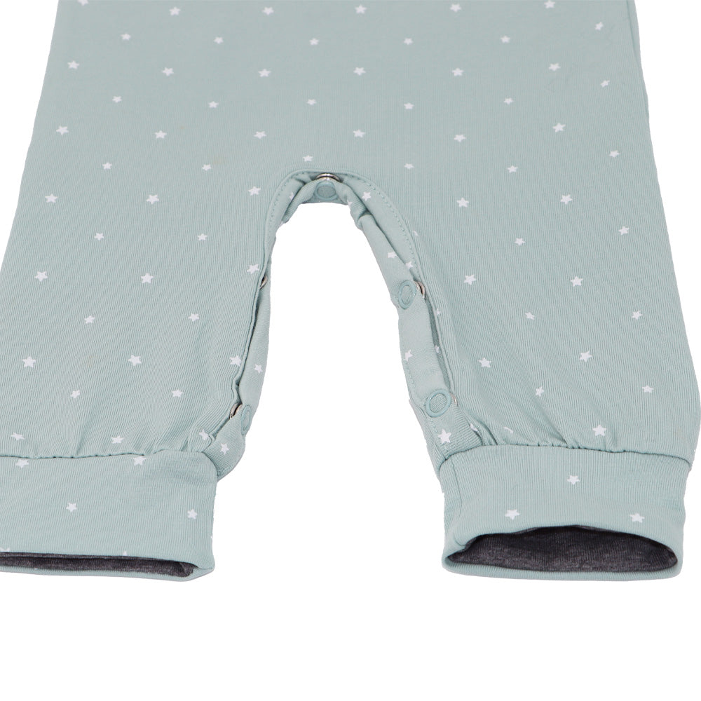 Soft Noppies Baby Grey Mint Organic Cotton Long Sleeve Top