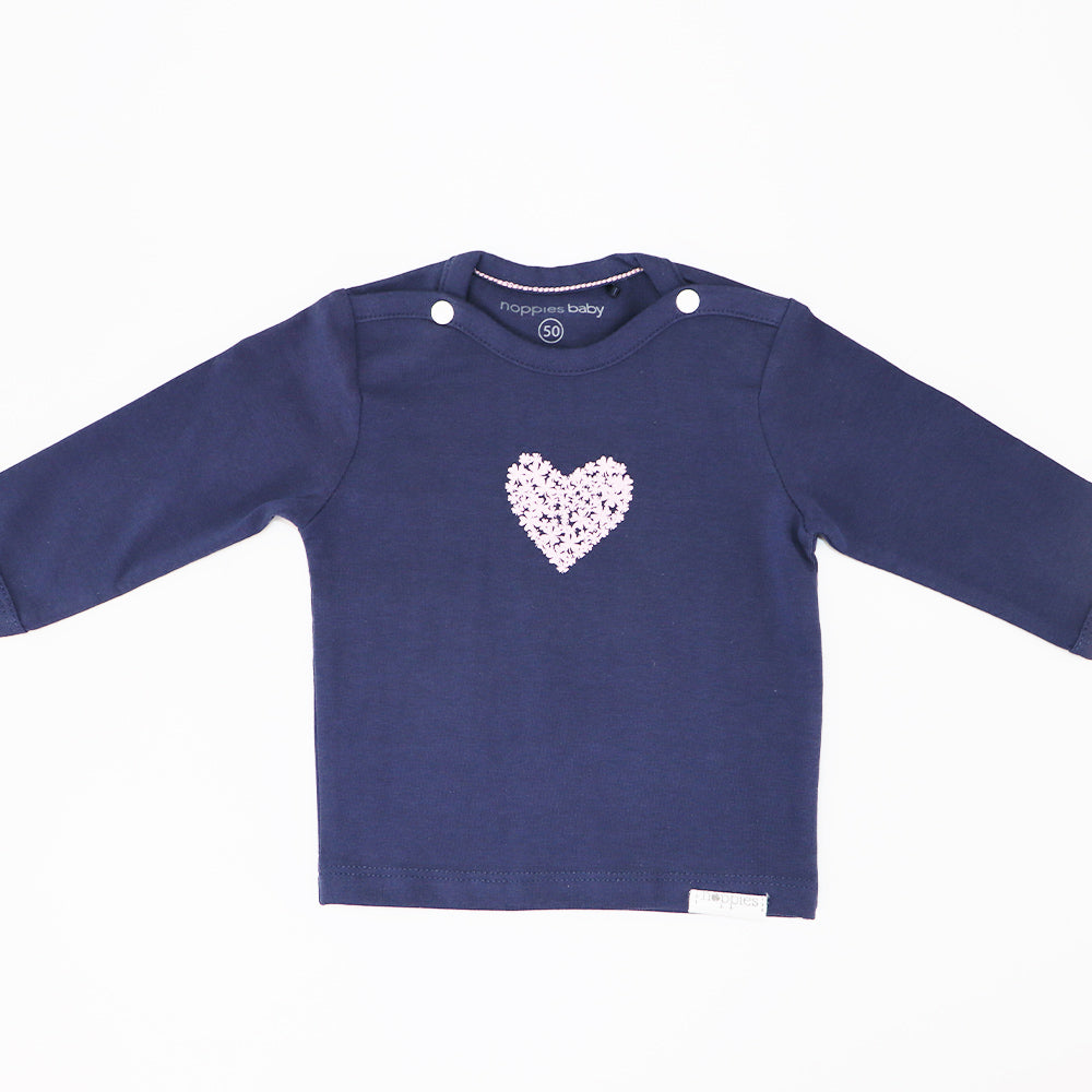 Noppies Baby Navy Blue Soft Cotton Beanie Hat for Newborns