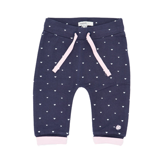Noppies Baby Navy Blue Cotton T-Shirt with NOP Graphic