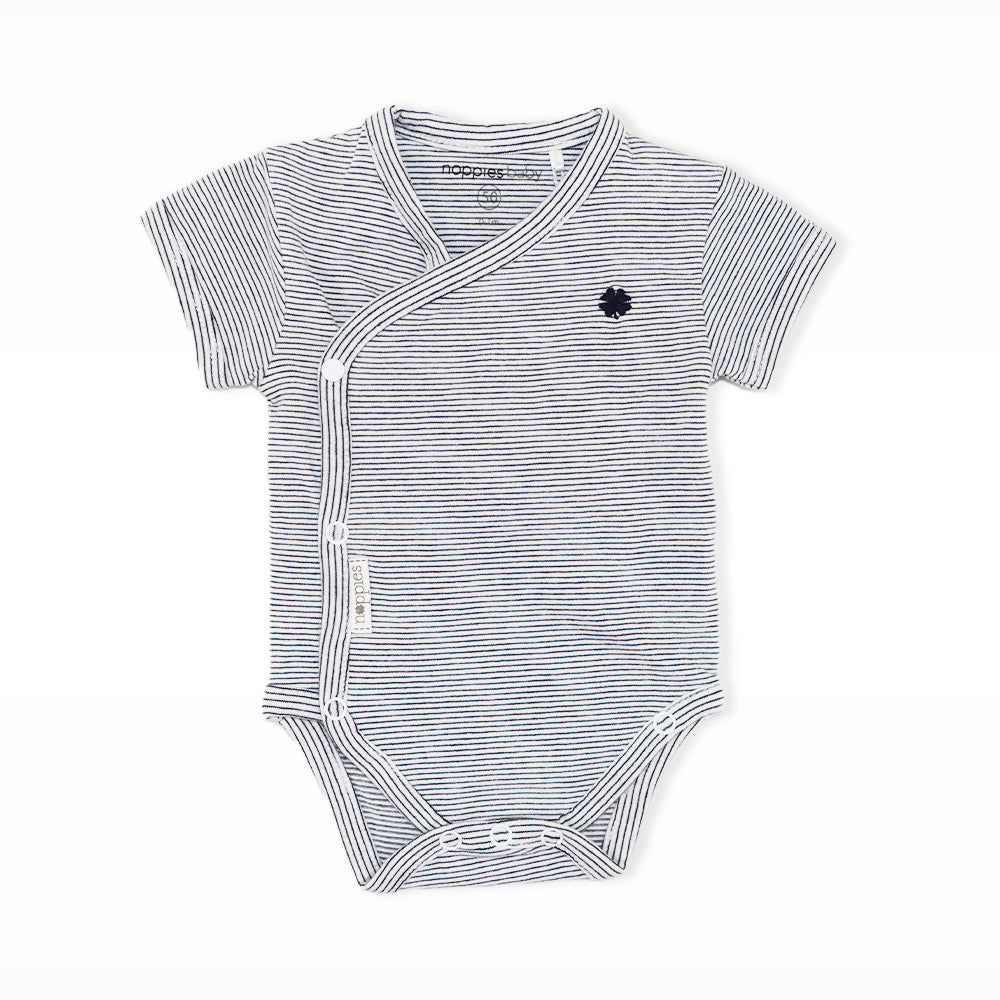 Noppies Baby Navy Long Sleeve NOP Graphic Cotton Top