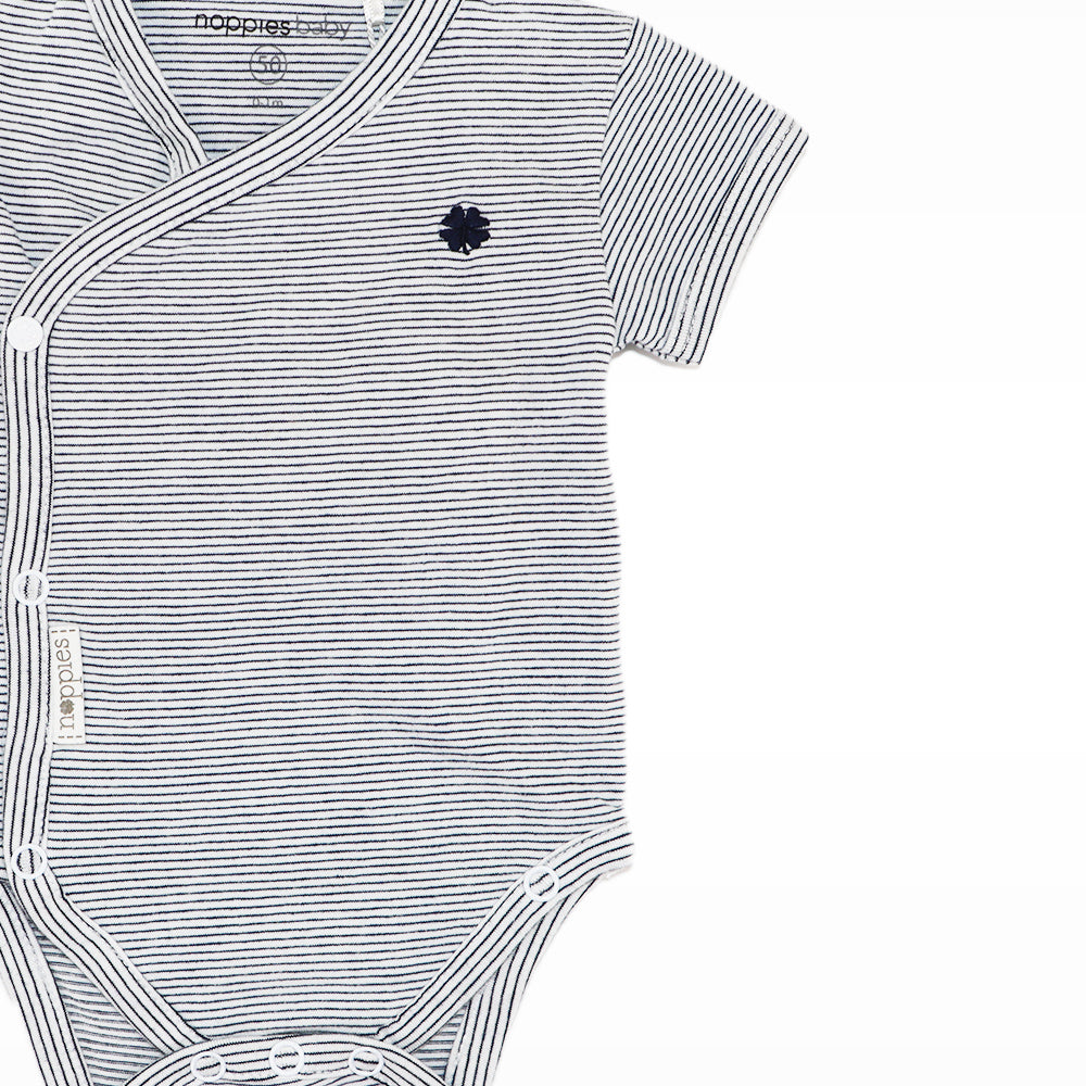 Noppies Baby Navy Long Sleeve NOP Graphic Cotton Top