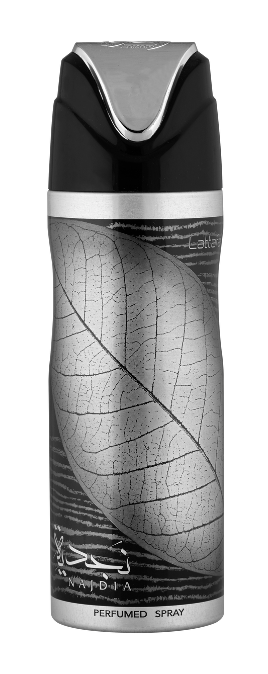 Lattafa Najdia Aromatic Aquatic Refreshing Body Spray Deodorant 200ml