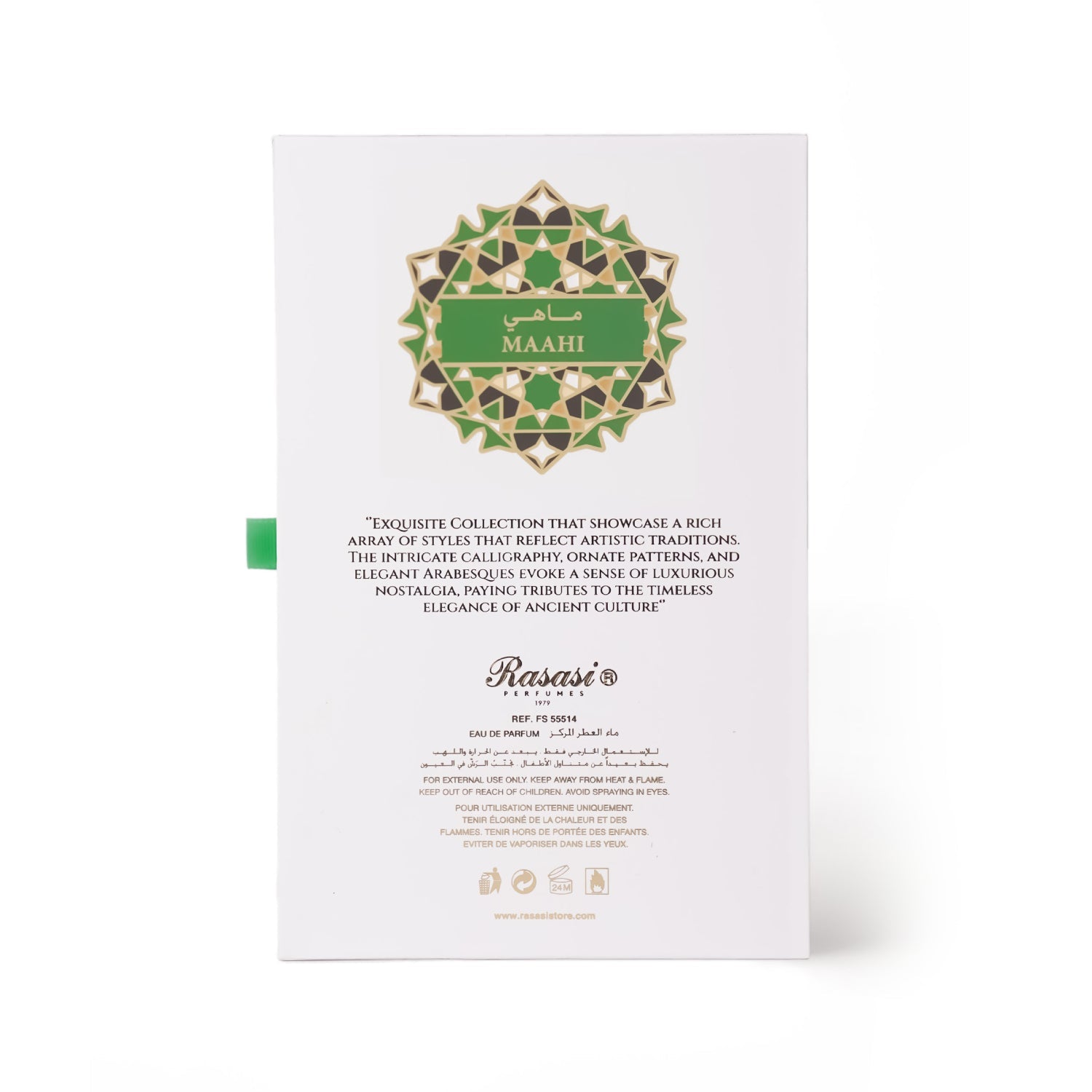 Maahi Aromatic Amber Perfume Lush Green Scent for Women