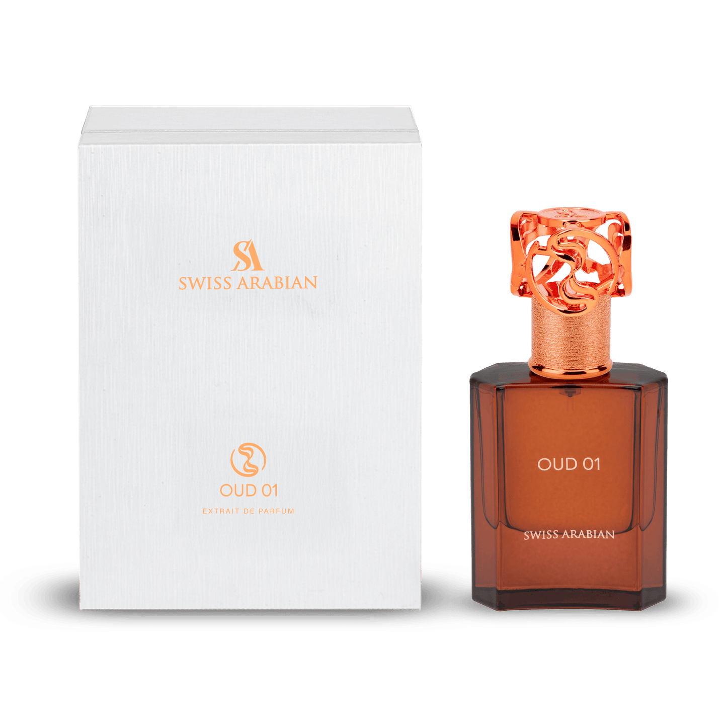 Swiss Arabian OUD 01 Luxurious Unisex Fragrance Spray with Amber