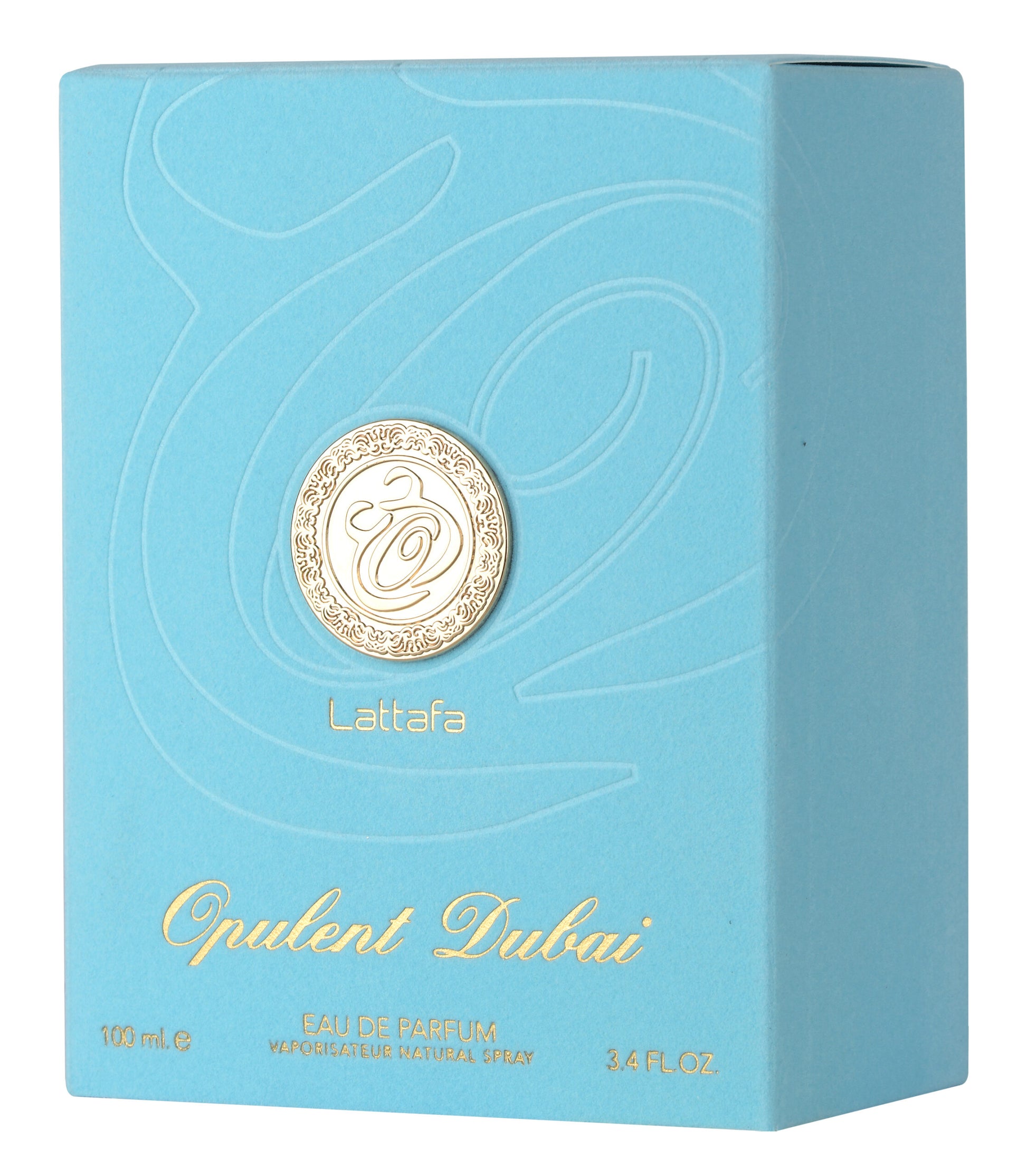 Lattafa Opulent Dubai Eau De Parfum 100ml Long Lasting Fragrance