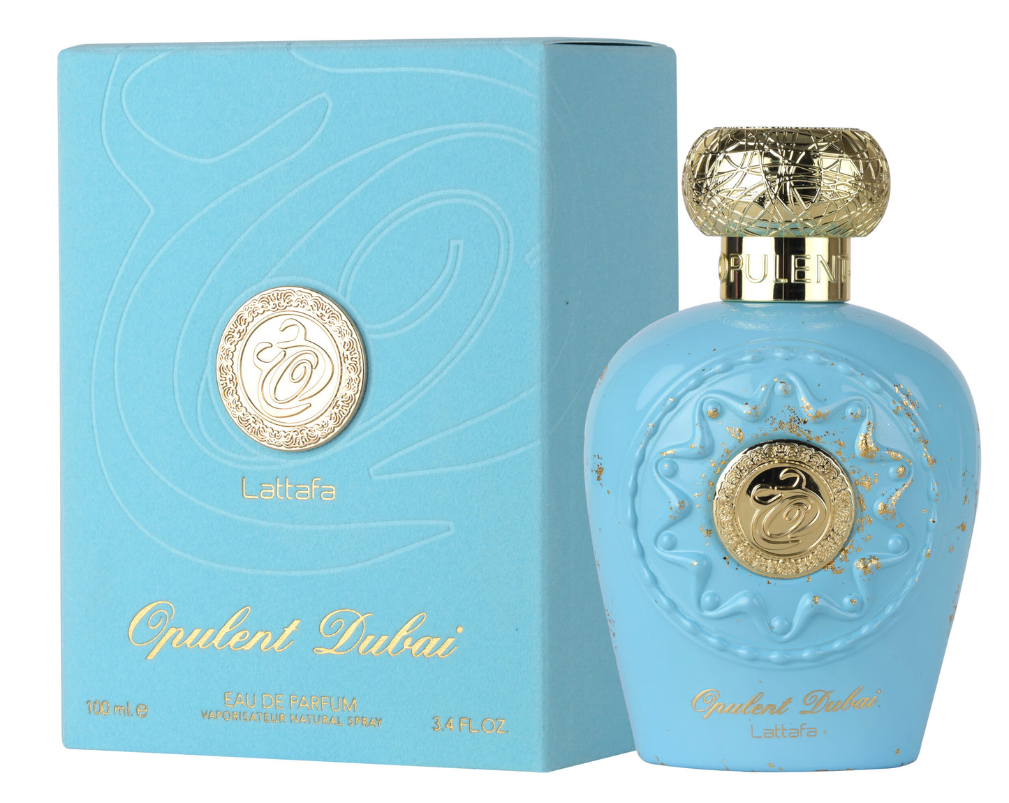 Lattafa Opulent Dubai Eau De Parfum 100ml Long Lasting Fragrance