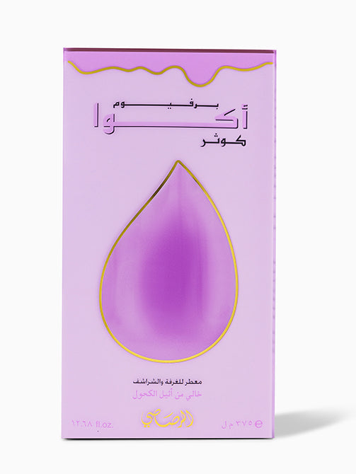 Rasasi Perfume Aqua Kausar Rose Musk Antibacterial Home Fragrance 375ml