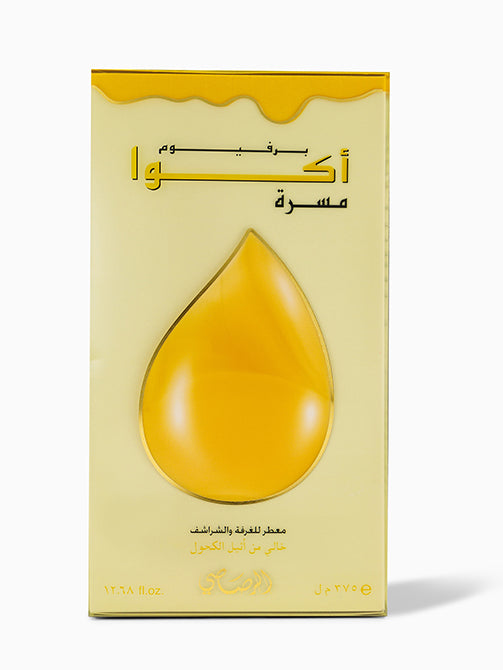 Rasasi Perfume Aqua Masarrah Water Based Home Fragrance Spray 375ml