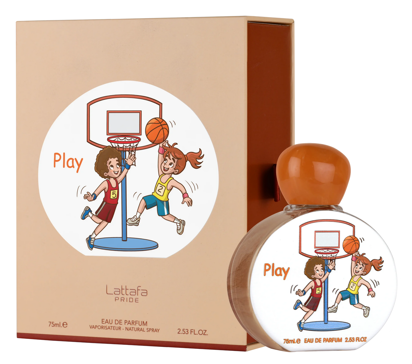 Lattafa Pride Kids Play Refreshing Citrus and Floral Fragrance Spray