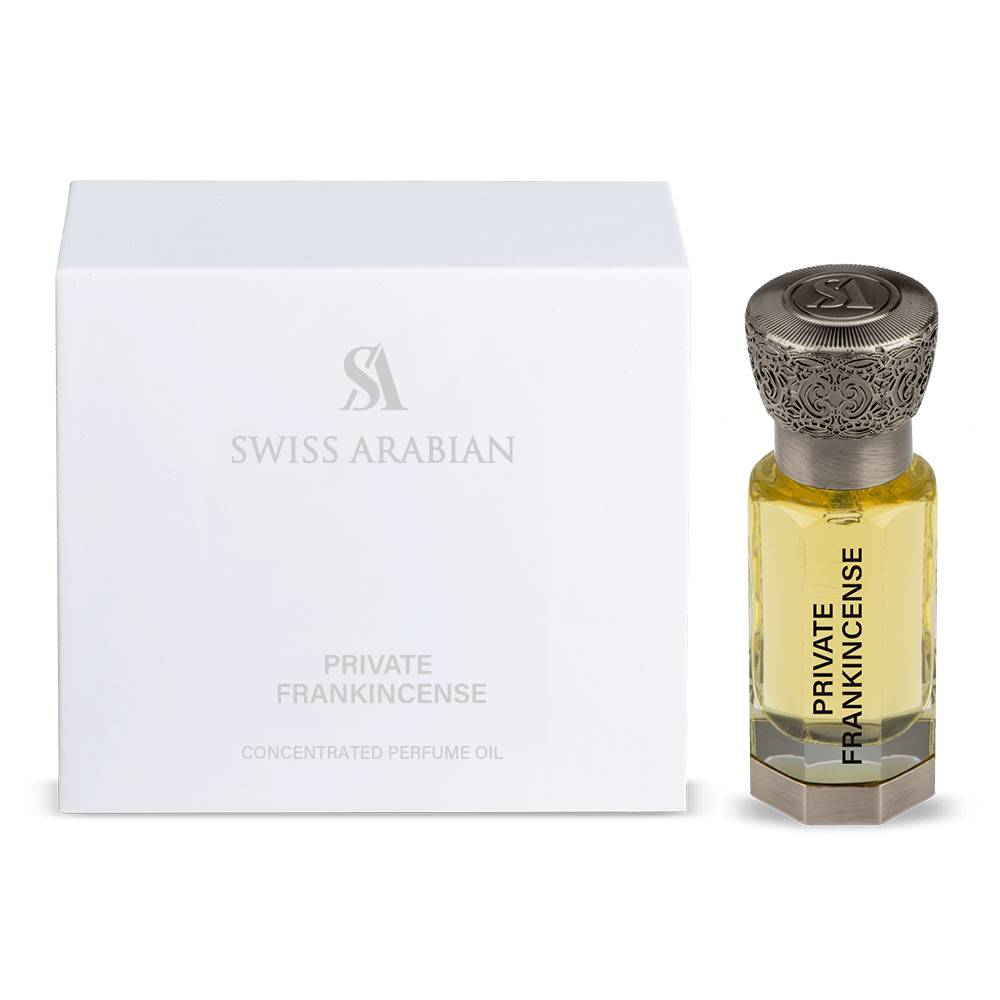 Swiss Arabian Private Frankincense Luxurious Concentrated Perfume Oil Fragrance