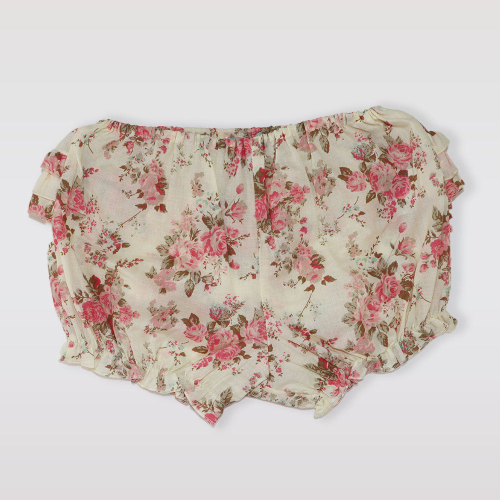 Nanos Baby Floral Print Ranita Romper for 12 Months