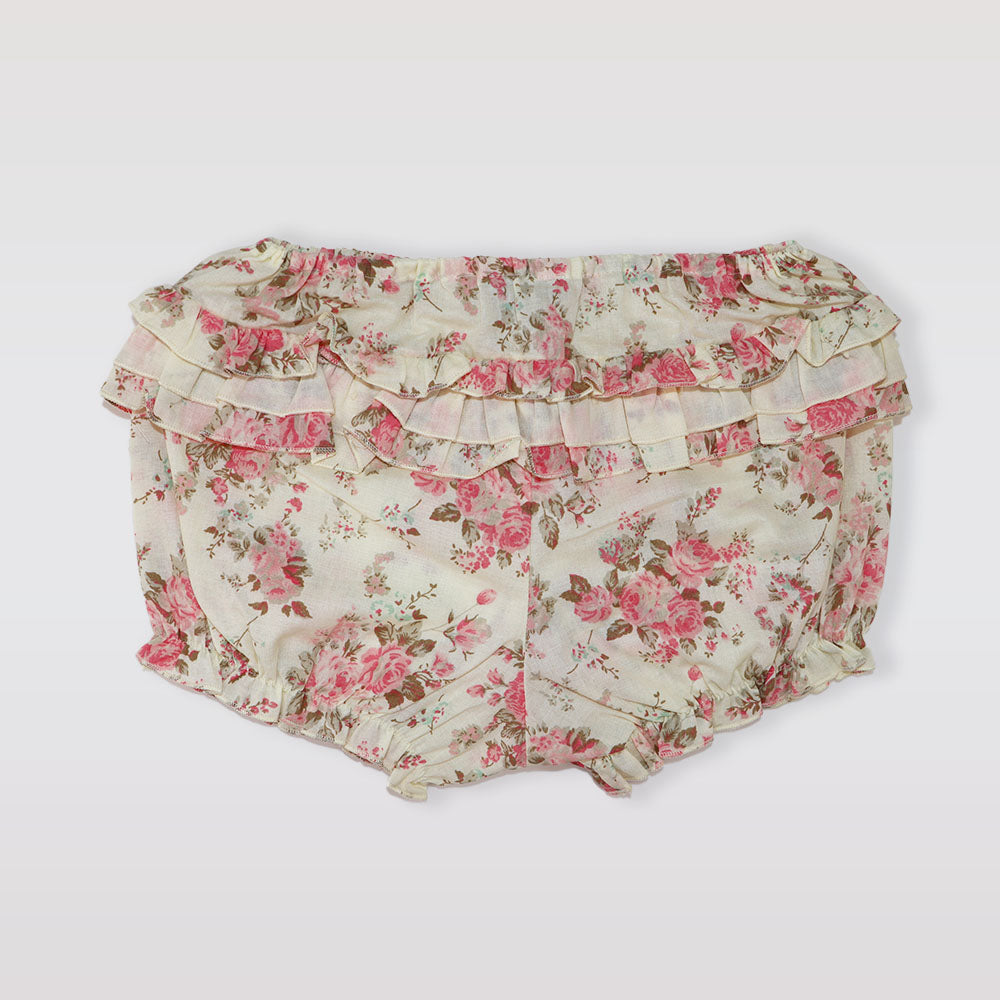Nanos Baby Floral Print Ranita Romper for 12 Months