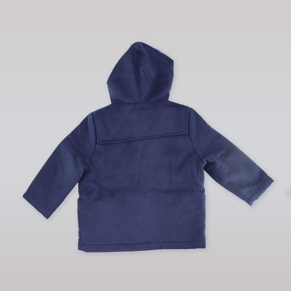Rachel Riley Classic Navy Blue Wool Blend Winter Coat Toddler Size