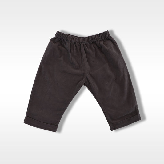 Rachel Riley Baby Grey Corduroy Trousers Comfortable Elastic Waist