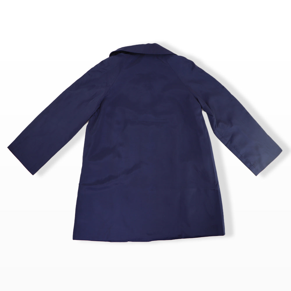 Rachel Riley Girls Classic Red Swing Coat with Velvet Collar