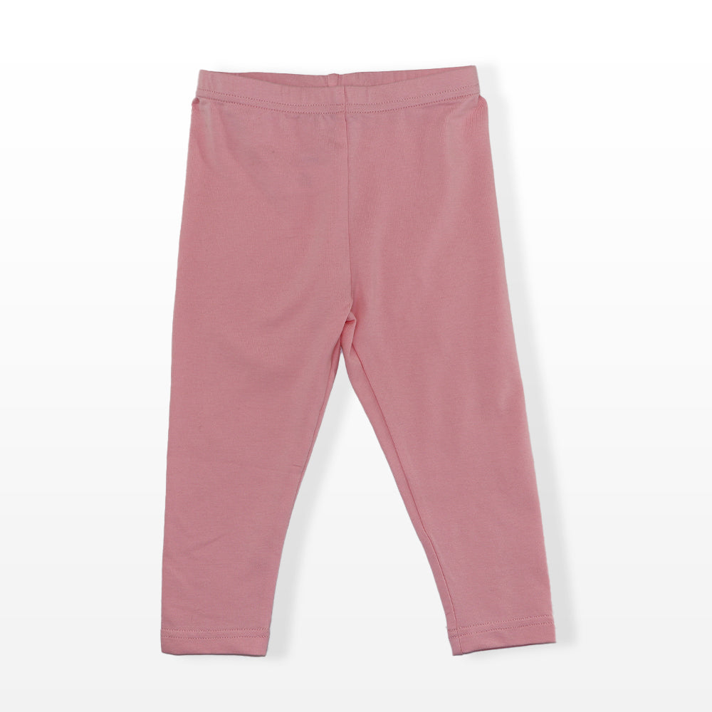 Rachel Riley Soft Pink Jersey Cotton Leggings for Infants