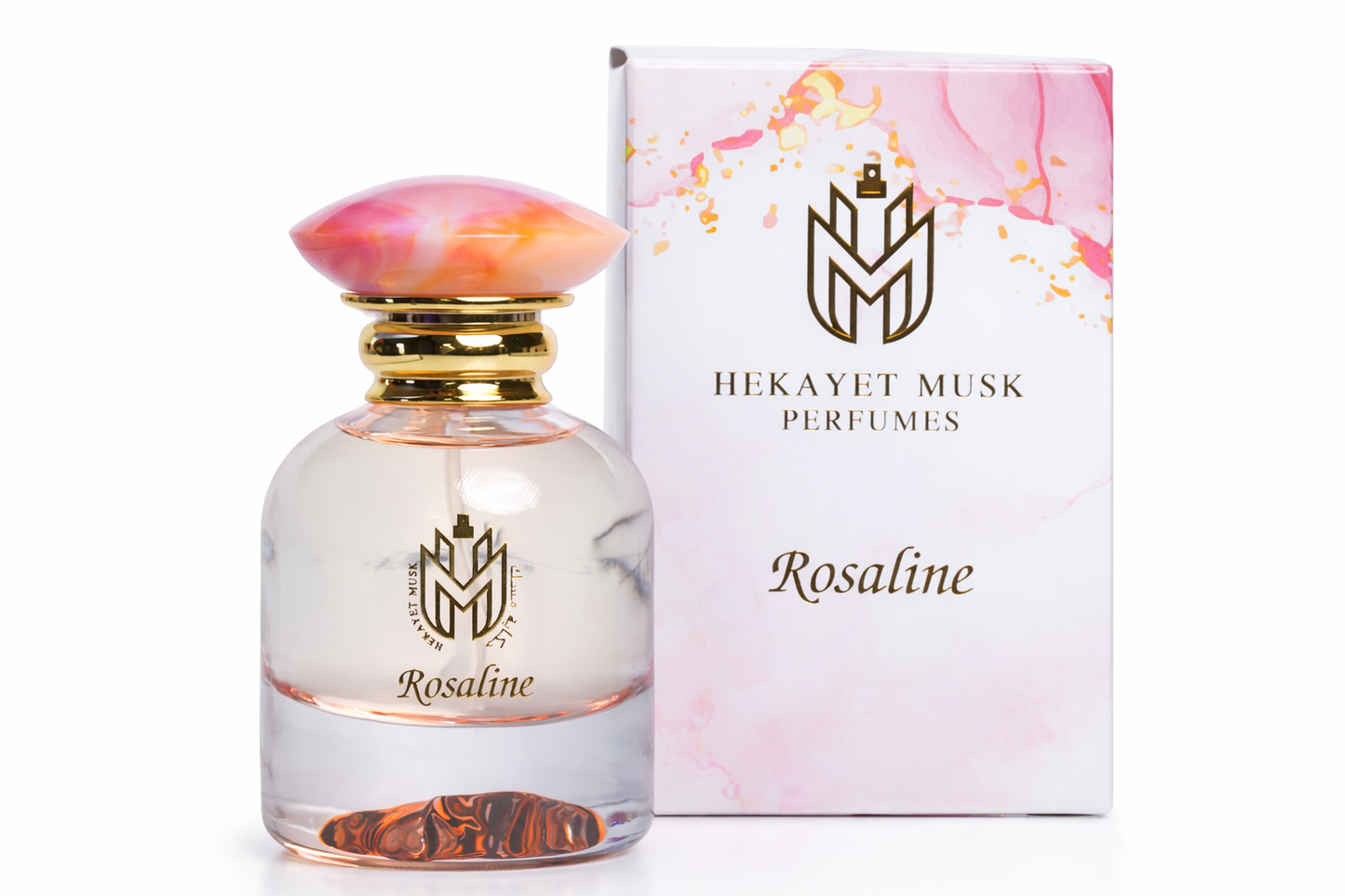 Hekayet Rosaline Eau de Parfum 60ml – Citrus Musk Vanilla Unisex Perfume | Long Lasting Fresh Luxury Fragrance