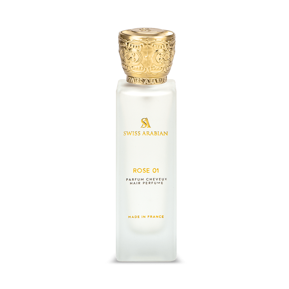 Swiss Arabian Rose 01 Elegant Glossy Floral Scented Hair Mist