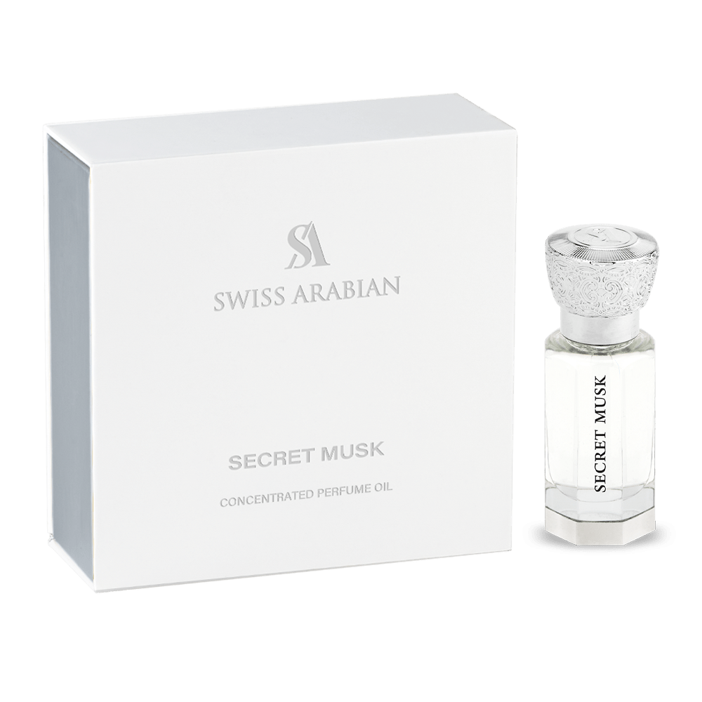 Swiss Arabian Secret Musk Concentrated Perfume Oil Rollerball 12ml