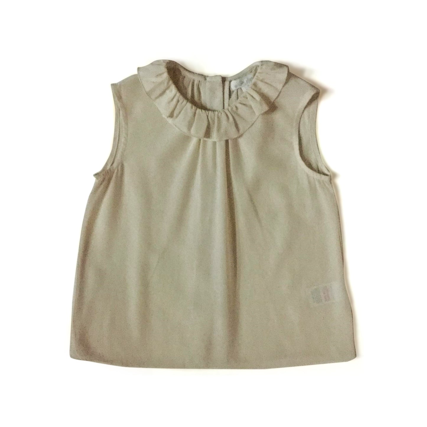 Elegant Marie Chantal Offwhite Silk Blouse for Toddler Girls