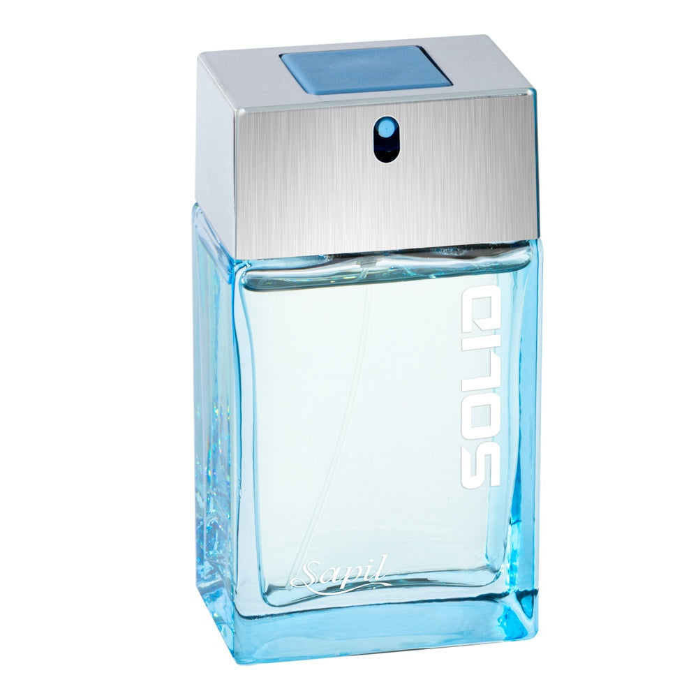 Sapil Solid Blue Eau De Toilette Masculine Woody Spicy Fragrance