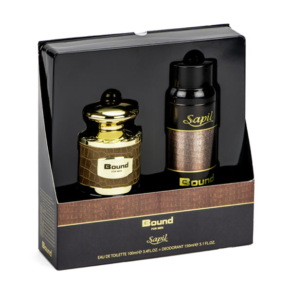 Sapil Bound for Men Fragrance Gift Set EDT and Deodorant