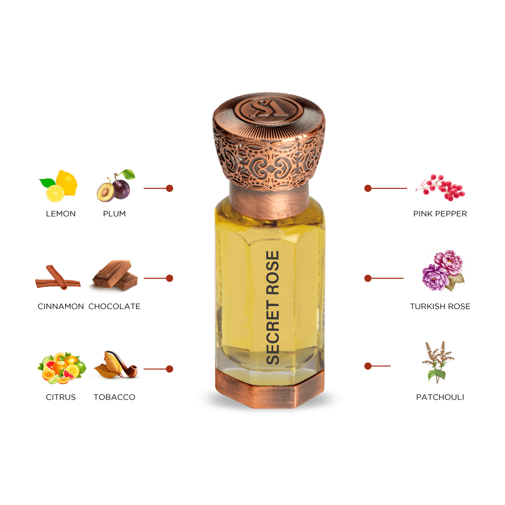 Swiss Arabian Secret Rose Concentrated Perfume Oil Private Collection
