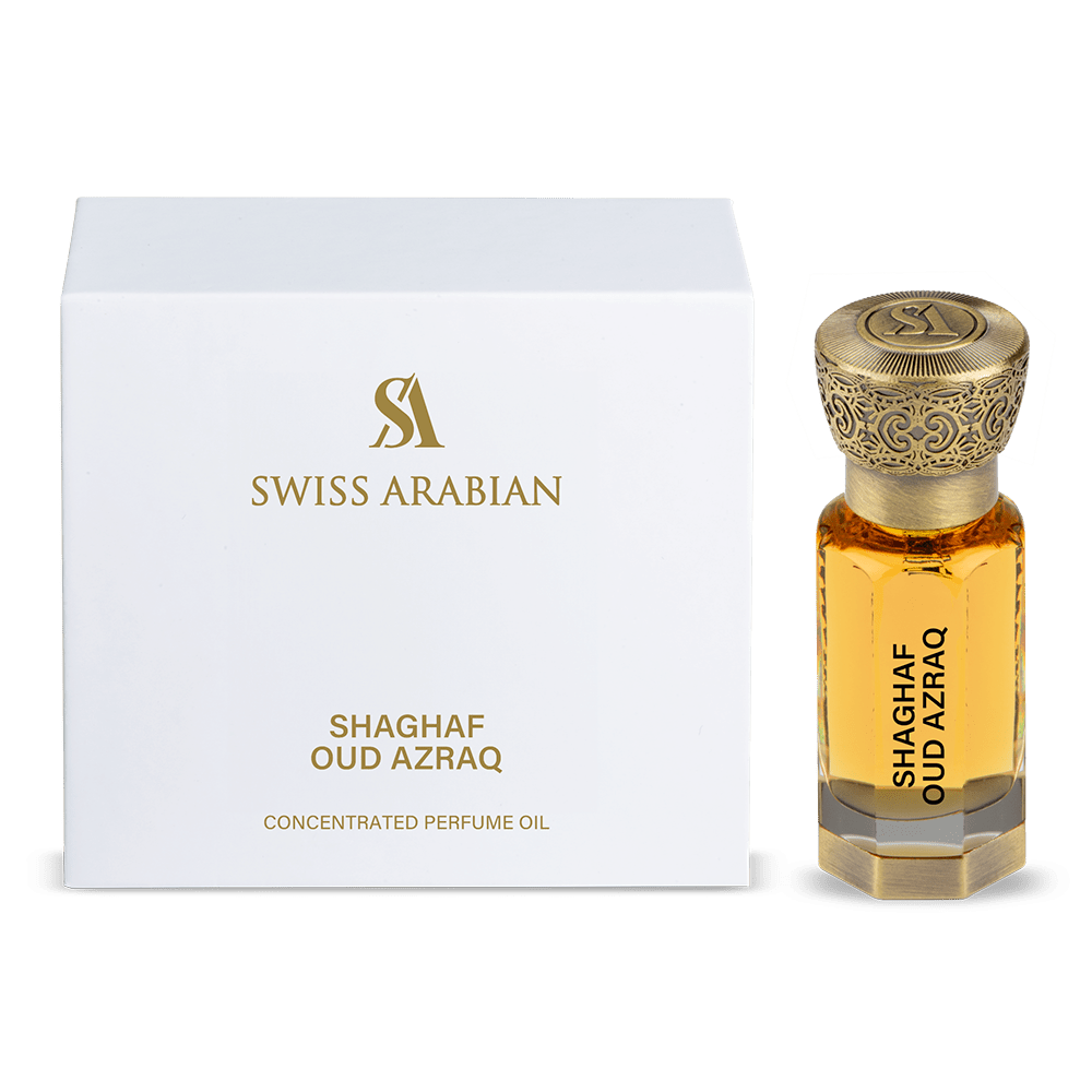Swiss Arabian Shaghaf Oud Azraq Amber Oud Concentrated Perfume Oil