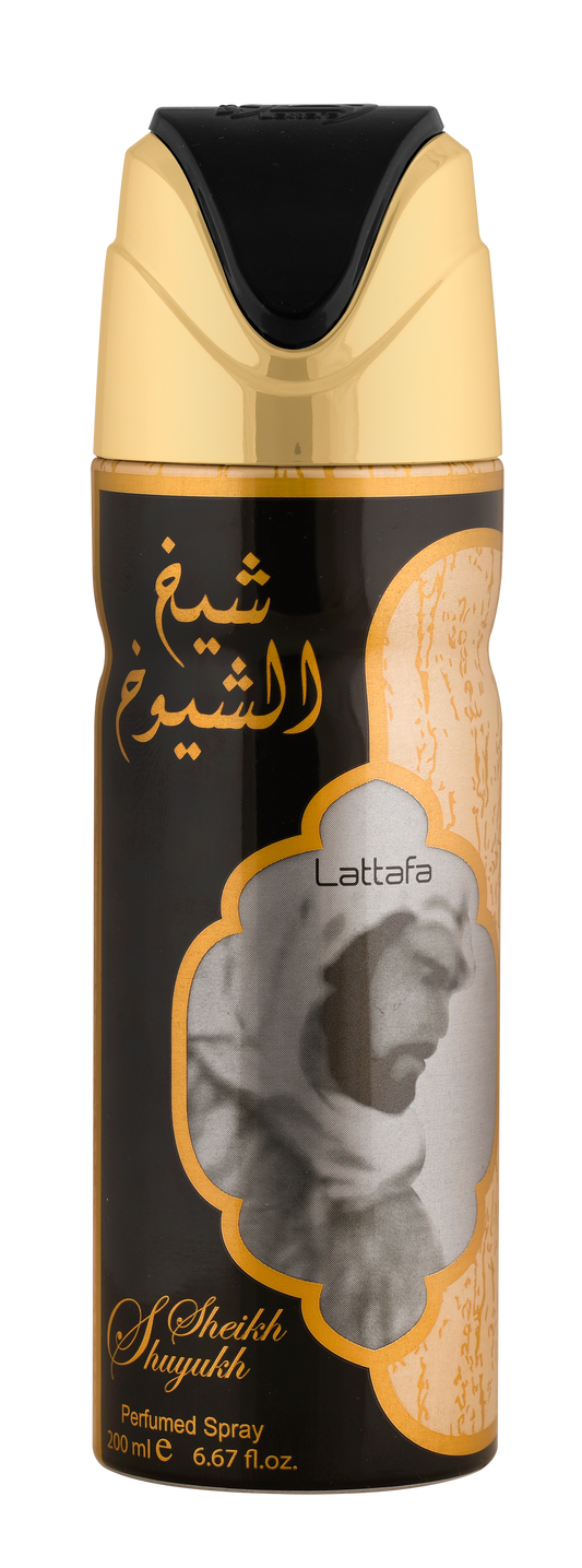 Lattafa Sheikh Al Shuyukh Luxe Men's Long Lasting Deodorant Spray 200ml