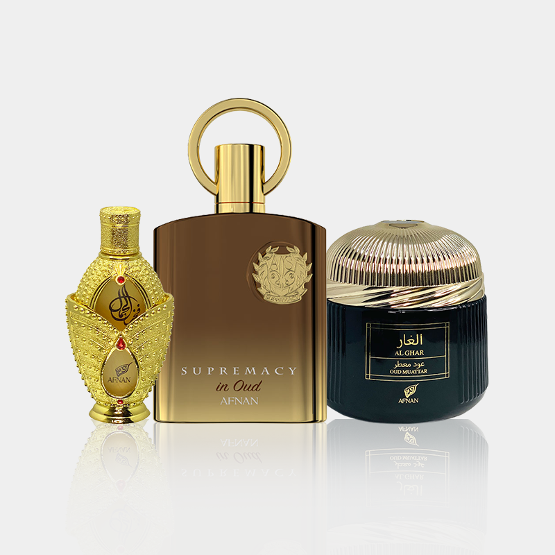 Premium Signature Oud Ramadan Fragrance Gift Set by Afnan Perfumes
