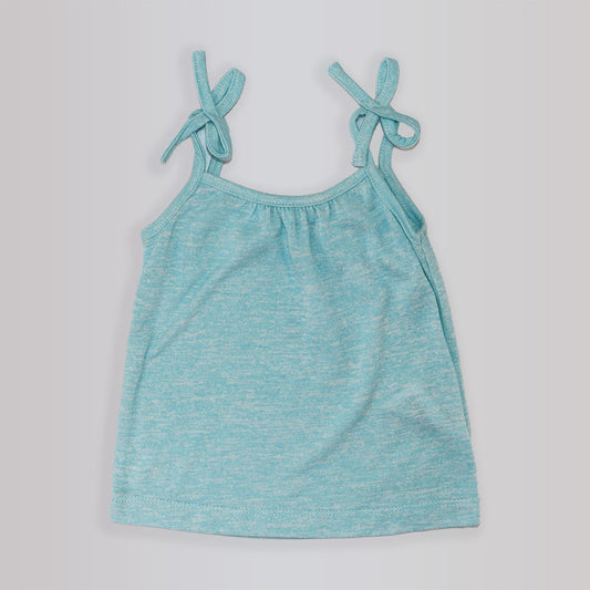 Troi Zenfants Joy Turquoise Jersey Dress for Baby Girls