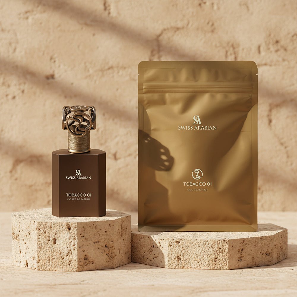 Swiss Arabian Tobacco 01 Eau De Parfum and Muattar Incense