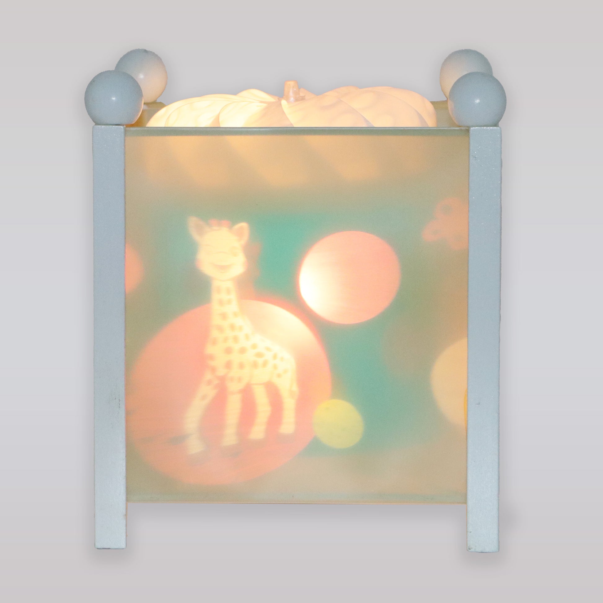 Trousselier Sophie the Giraffe Magic Lantern White Rotating Nursery Light
