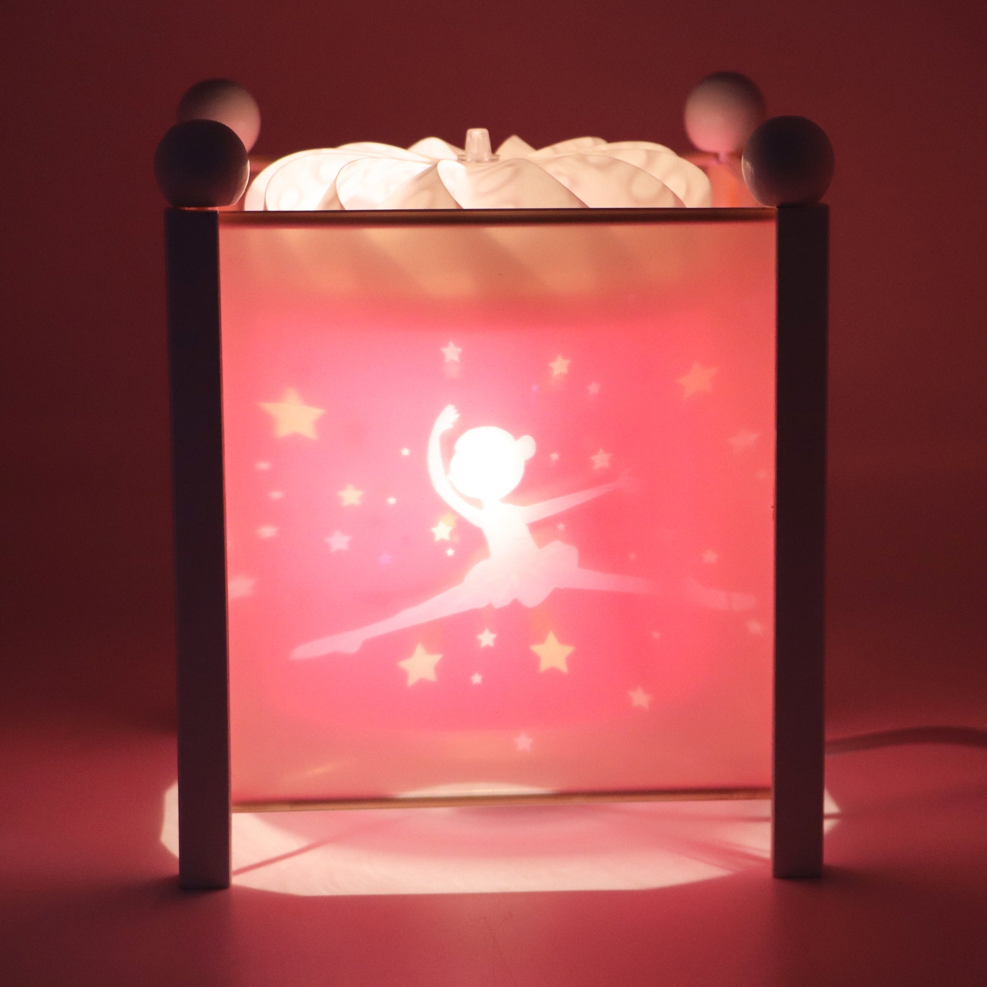 Trousselier Sophie the Ballet Girl Wooden Magic Lantern Nursery Light