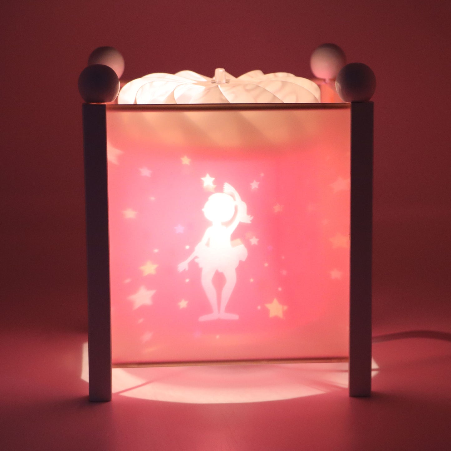 Trousselier Sophie the Ballet Girl Wooden Magic Lantern Nursery Light
