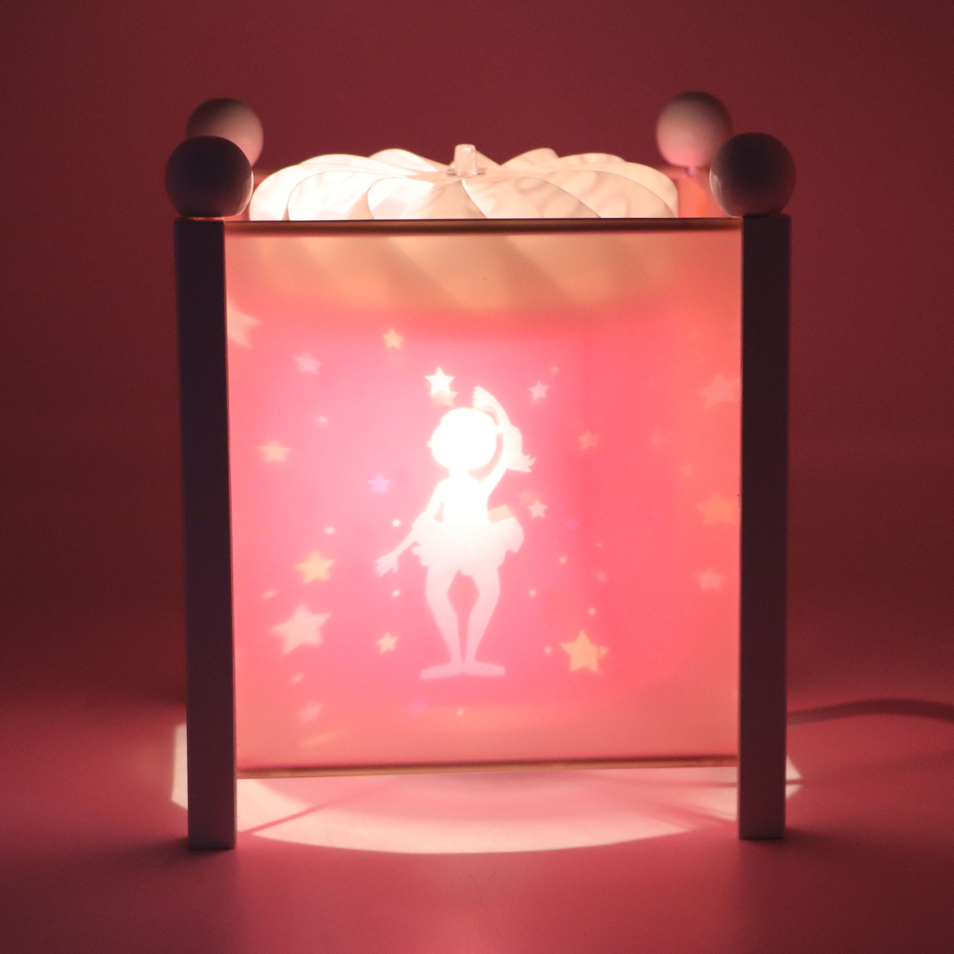 Trousselier Sophie the Ballet Girl Wooden Magic Lantern Nursery Light