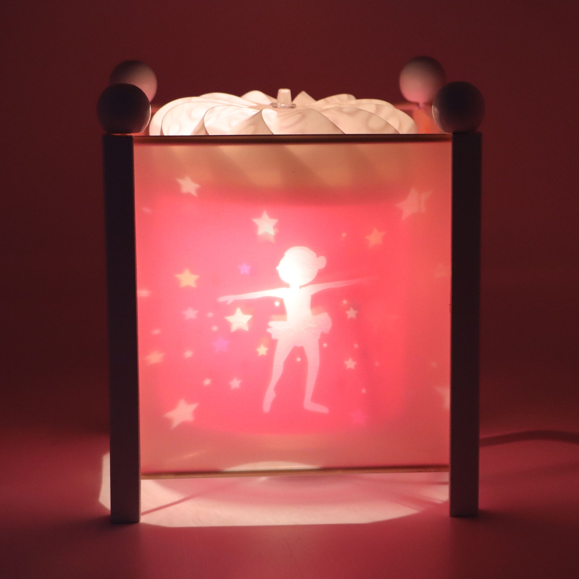 Trousselier Sophie the Ballet Girl Wooden Magic Lantern Nursery Light