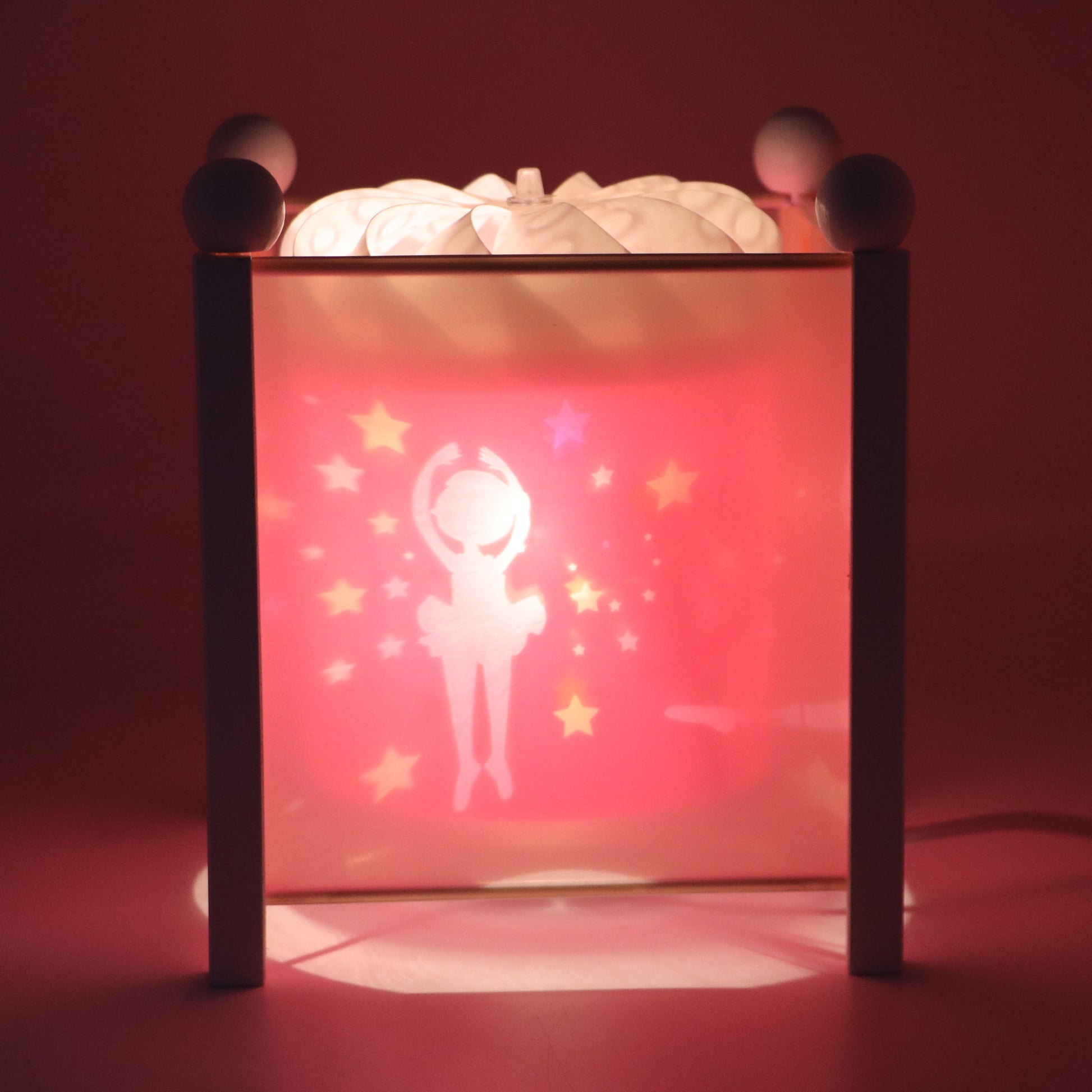 Trousselier Sophie the Ballet Girl Wooden Magic Lantern Nursery Light